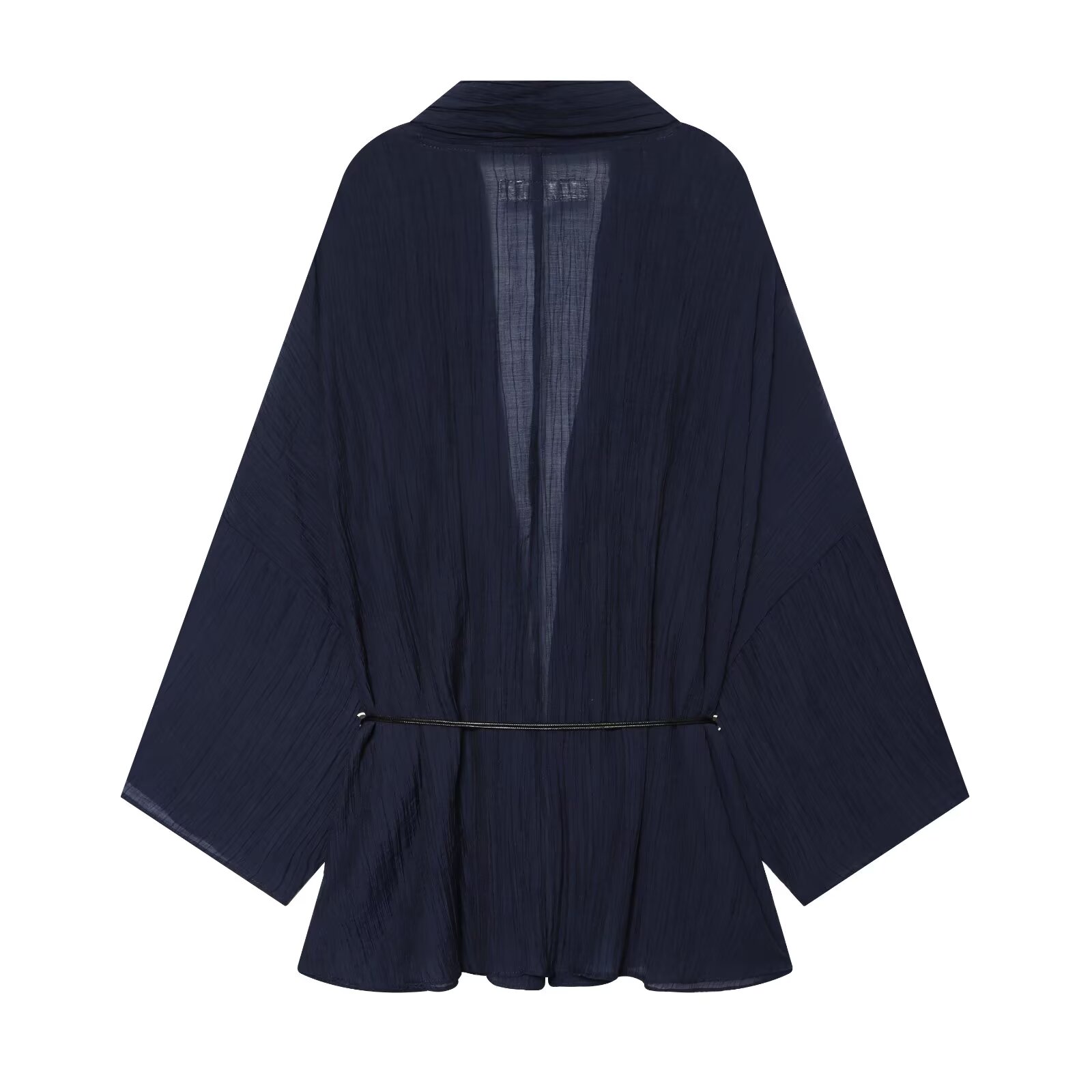 BSAY 2026新作夏物 中国風ネイビーブルー クリンクル - Ethnic Fashion Design のレビューと価格