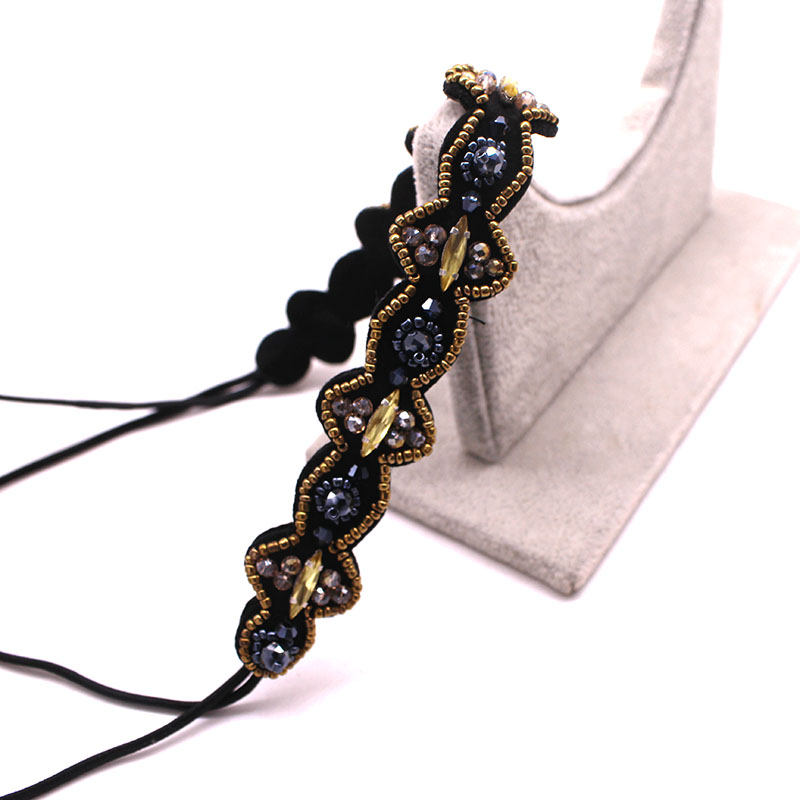 女性と女の子のための金属ビーズのヘッドバンド,エスニックスタ - New Ethnic Fashion のレビューと価格