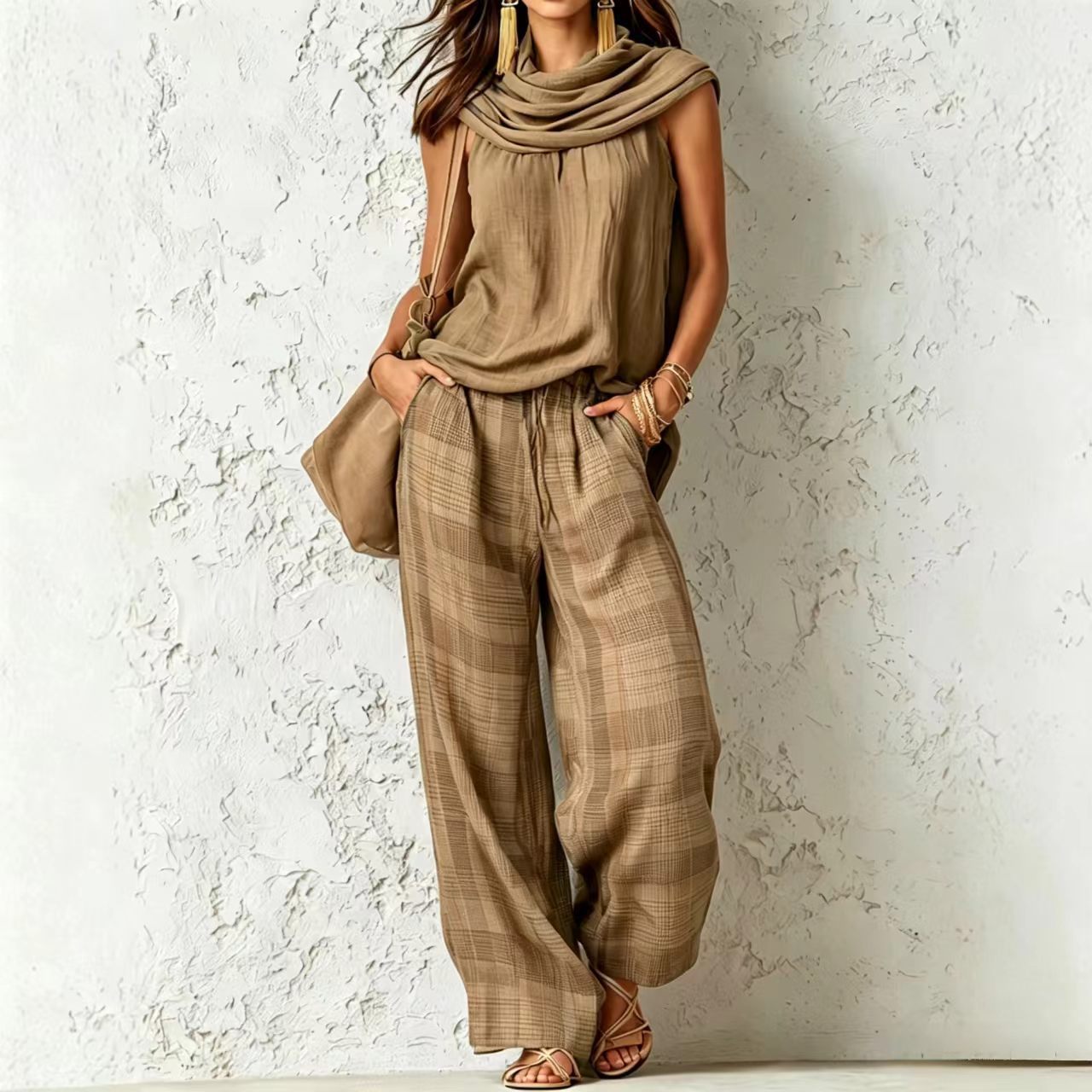 2026年新作レディースファッション ボヘミアン風グリーンノ - Ethnic Fashion Design のレビューと価格